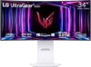 LG 34GS95QE 34-inch Ultragear OLED Curved Gaming Monitor WQHD 800R 240Hz 0.03ms DisplayHDR True Black 400 AMD FreeSync Premium Pro NVIDIA G-Sync HDMI 2.1 DisplayPort Tilt/Height/Swivel Stand White