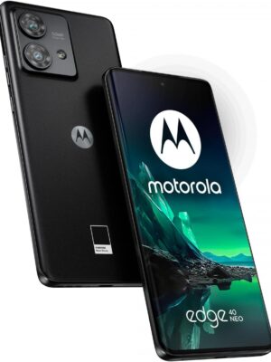 Motorola Edge 40 Neo Dual-SIM 256GB ROM + 12GB RAM (Only GSM | No CDMA) Factory Unlocked 5G Smartphone (Black Beauty) - International Version
