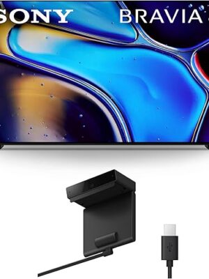 Sony 55 Inch OLED 4K Ultra HD TV BRAVIA 8 Smart Google TV with Dolby Vision HDR and Exclusive Features for Playstation®5 (K-55XR80), 2024 Model BRAVIA CAM (CMU-BC1)