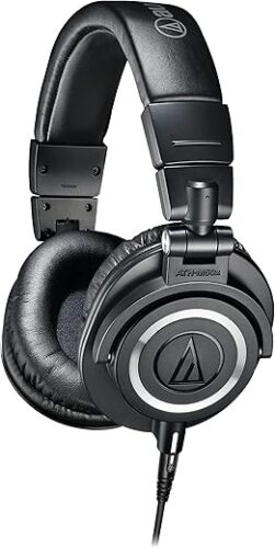 Audio-Technica ATH-M50x Professional Studio Monitor Headphones